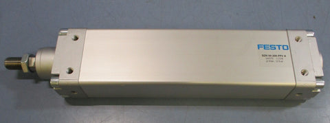 Festo DZH-50-200-PPV-A Pneumatic Cylinder 14070, C008, 200mm Stroke, 20mm Shaft