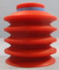 PIAB BL50-2 Red Vacuum Suction Cup Bellows 53mm H 50mm OD Silicone (Lot of 7)