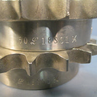 Sprocket 1/4" 18 Teeth, Lot of Two 50L18SS1