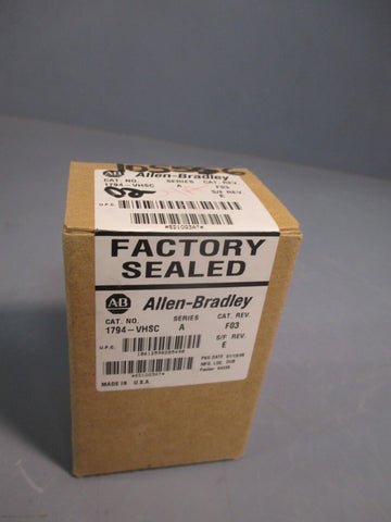 ALLEN-BRADLEY FLEX I/O VERY HIGH SPEED COUNTER MODULE SERIES A 1794-VHSC SEALED