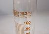 Lot 6 Silberbrand 42038 Eterna 100 ml: 2 ml Borosilicate 3.3 Graduated Cylinder