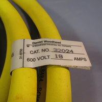 BRAD HARRISION/DANIEL WOODHEAD QUICKCHANGE MOLDED CONNECTOR 600V 18 AMPS 32024