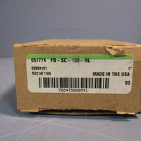 DODGE BALDOR FBSC100NL 051774 3 BOLT FLANGE BRACKET BEARING 1"