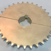 Browning 50B31 Nickel Plated Steel Split 11/2" Keyed Screw Bore Sprocket