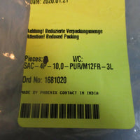 Phoenix Contact SAC4P10,0PUR/M12FR3L Sensor/actuator cable