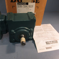DODGE Tigear-2 20Q50R56 Right Angle Worm Gear Reducer 50:1 ratio 1/2 HP