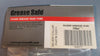 Grease Safe 332011 Clear Grease Gun Tube Only Silver Collar NIB