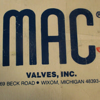 Mac 82A-FA-000-TM-DDAP-1DA Solenoid Valve TM-DDAP-1DA 24VDC 5.4W