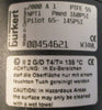 Burkert 2000 Pneumatic Valve 00454621 Pilot 65-145PSI 2-Way Solenoid PTFE SS