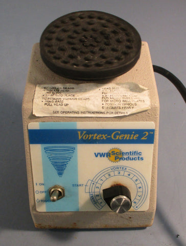 VWR Scientific VortexGenie 2 Mixer Shaker G560 120V 0.5A Tested