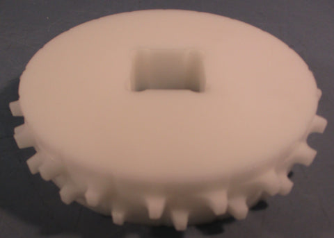 Unbranded Molded Sprocket 6.4" PD 20 Teeth 11/2" Square Bore (Lot of 2)