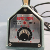 Midwest Pacific MP-4 Impulse Heat Sealer, Hand Operated, 120Vac, 160 Watts
