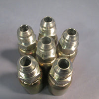 Lot of 6 Eaton Weatherhead 1/2" Crimp Hydraulic Hose Fitting 08U508