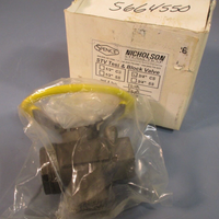 Nicholson Steam Trap SPENCE STV Combo Test & Blocking Valve 3/4" 5664550