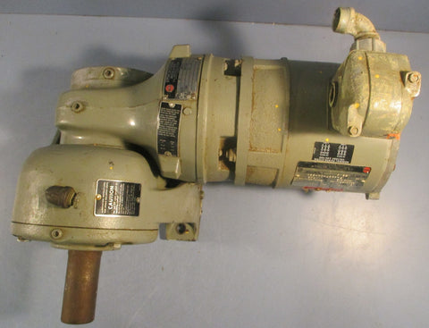 US Motors F483704294 Gearmotor 62068923645 Syncrogear Reducer 11/2" Shaft