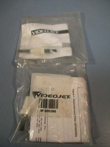 VIDEOJET FILTER AND TUBE ASSEMBLY (LOT OF 2) SP355390