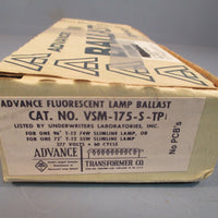 ADVANCE LAMP BALLAST 277V 60Hz VSM175STP