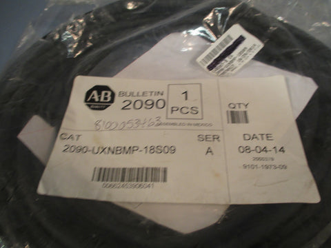 Allen-Bradley Brake Cable Ser. A 2090-UXNBMP-18S09