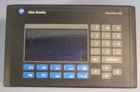 Allen Bradley 2711-K5A5 Ser H Panelview 550 Monochrome Display 4.46 100-240VAC