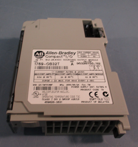 Allen Bradley 1769OB32T Compact I/O PLC Output Module, 24VDC Sourcing, 32Point