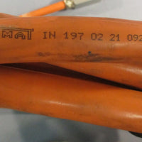 Indramat 04-0101 N.C. Cable 20Ft Long IN-197-02-21-092 W/ 2 Connector Sockets