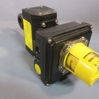 TYCO KEYSTONE DOUBLE ACTING RACK & PINION ACTUATOR/BUTTERFLY VALVE F79U003