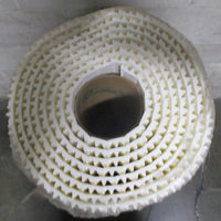 Intralox Series 1600 White Conveyor Belt Open Hinge Flat Top 15' Long 42" Wide