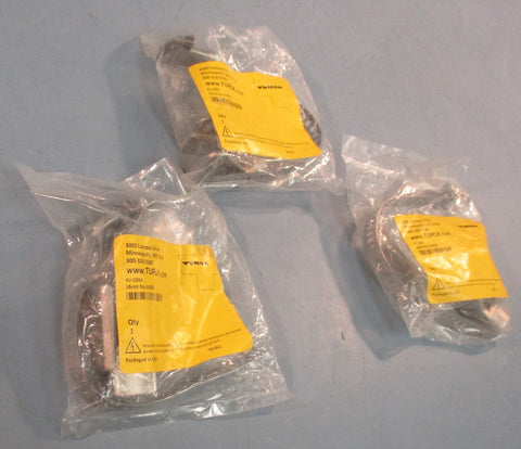 Turck KLICB64 Cylinder Proximity Switch A3084 Stainless Steel Lot of 3