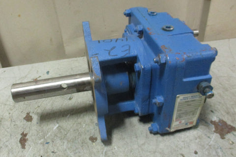Foote Jones 8107SCT15330046SCT Gear Reducer 15:1 Ratio 7.8 HP In 120 RPM Out