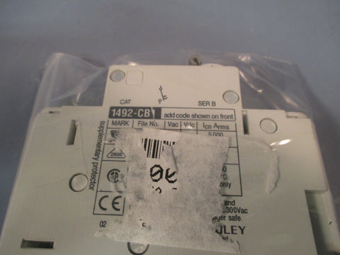ALLEN BRADLEY G050 CIRCUIT BREAKER Ser. B 1492CB1