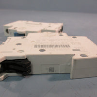 LOT OF (2) ALLEN BRADLEY 1492SPM1B020 SER D CIRCUIT BREAKER 2A 1 POLE