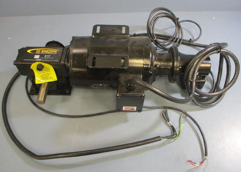 Baldor Inverter Drive Motor 35W774-1709G1 w/SE Encore E17MDTS21000H0 & Wiring