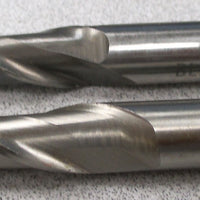 Lot of 2 Weldon End Mill Cuttter, 3/8", HS, CAT, BLF 12-2, 2 FL