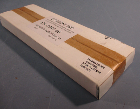 LOT OF (50PCS) IN BOX COZZINI LLC 901 KNIFE INSERT EK-1048-50, 4003307