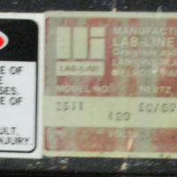 Lab Line LC Oven Model 3511 800 Watts 120 Volts 6.7 amps 50/60 hertz
