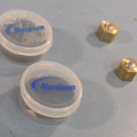 Nordson 1026705 Straight SingleOrifice Nozzle SA16D 0.46mm Diameter Lot of 2