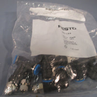 Festo 153079 PushIn Long LFitting R1/8" x 8mm Tube QSLL1/88