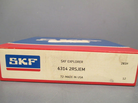 SKF EXPLORER DEEP GROOVE BALL BEARING SINGLE ROW 150 x 70 x 35 mm 6314-2RSJEM