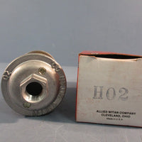 ALLIED WITAN 44AW56 ATOMUFFLER MODEL 02 RADIAL FLOW MUFFLER- 1/4" NPT H02