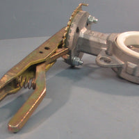Ultraflo SA12 Butterfly Valve 3163" W/ Locking Lever Handle 125/8" Length