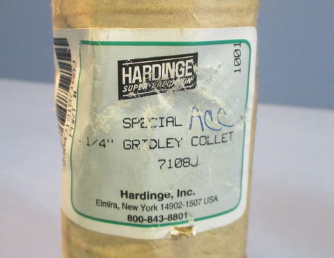 Hardinge 1-1/4" Special ACC Gridley Collet .375" Workholding Collet NOS