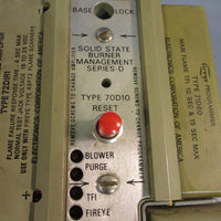 Fireye Solid Sate Burner Mangement SeriesD 70D10 w/ 72DIR1 & 71D60