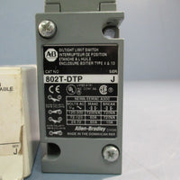 Allen Bradley 802T-DTP Oil Tight Limit Switch Series J