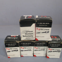 LOT OF (6) PBC LINEAR PLAIN BEARING FMA25DU