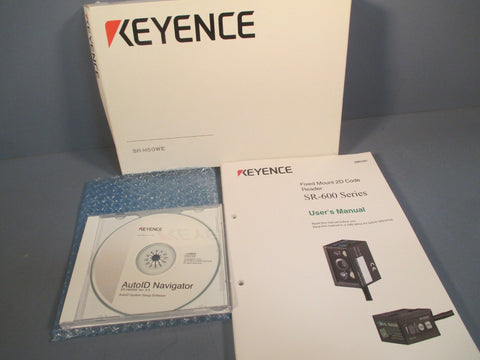Keyence 2D Cable Reader Users Manual (VER: 4.3) SR-600 Series SR-H60WE