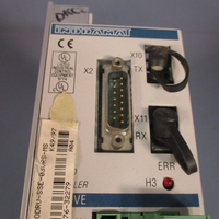 INDRAMAT ECODRIVE AC SERVO CONTROLLER DKC02.10407FW w/FWAECODRVSSE03VRSMS