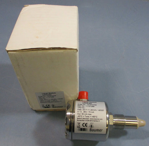 Baumer LFFS 041 Level Switch 11101289 12-36V/70mA In, 50mA Max Out, 101974706