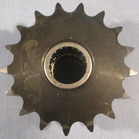 Brewer D50B17 Idler Sprocket 1" Bore 2Row 17 Teeth Per Row 13/4" W (Lot of 2)
