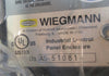 Lot 2 Hubbell Wiegman A4044LP 4x4" Enclosure Cover, Cover Only w/ Chian NWOB
