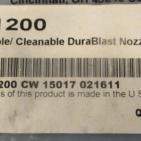 ITW Vortec 1200 Adjustable/Cleanable Durablast Nozzle (Lot of 4)
